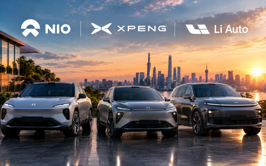 Nio, Xpeng e Li Auto forniscono i numeri delle consegne di Settembre 2026